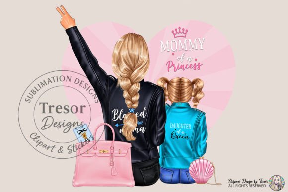 Celebrating the Royal Bond: The Mommy of a Princess Mother's Day Design