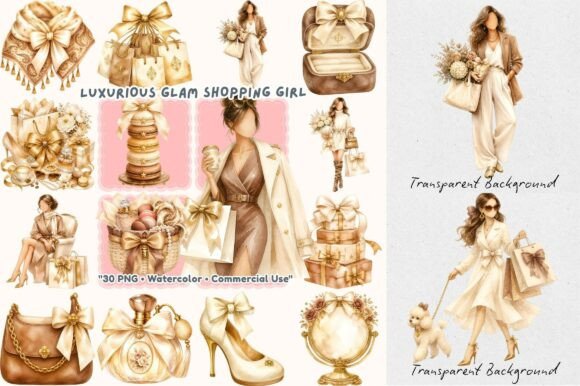 Evaluating the Luxury Shopping Quiet Luxury Neutral PNG Collection for Design Projects