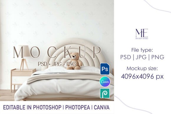 Mastering the Wallpaper Baby Room Wall Mural Mockup for Professional Presentations