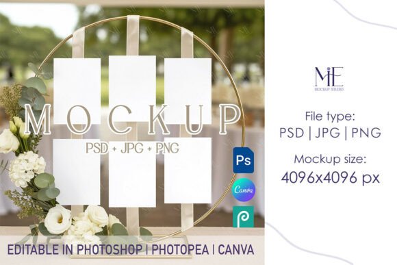 Mastering Visual Presentation: The Strategic Value of the Seating Chart Mockup PSD Canva 5x7 Cards Workflow
