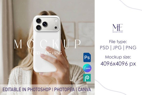 Mastering Visuals with the iPhone 17 Case Mockup Smartphone Tough