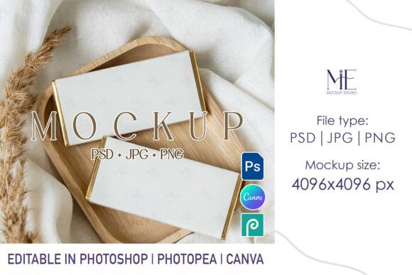 Strategic Branding with a Chocolate Bar Label Mockup and Gift Candy Wrapper