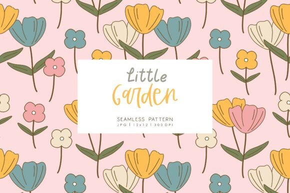 Unlocking Creativity: The Ultimate Guide to Using the Seamless Pattern Little Garden 2 Digital Pack