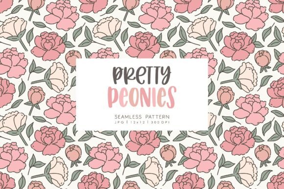 Unlocking the Full Potential of Seamless Pattern Pretty Peonies 2 for Your Creative Projects